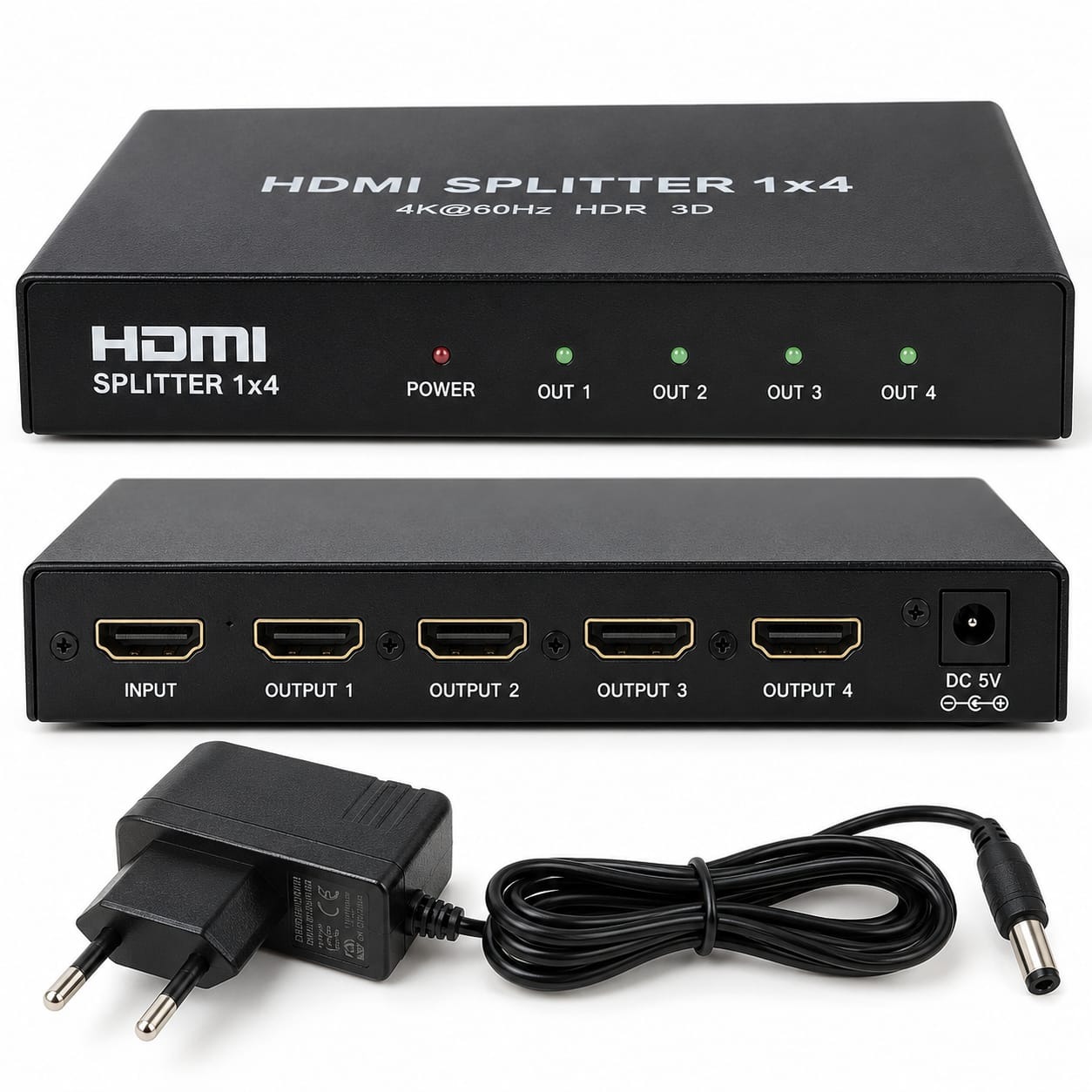 Sewa HDMI Splitter 1x4 Port Powered Depok